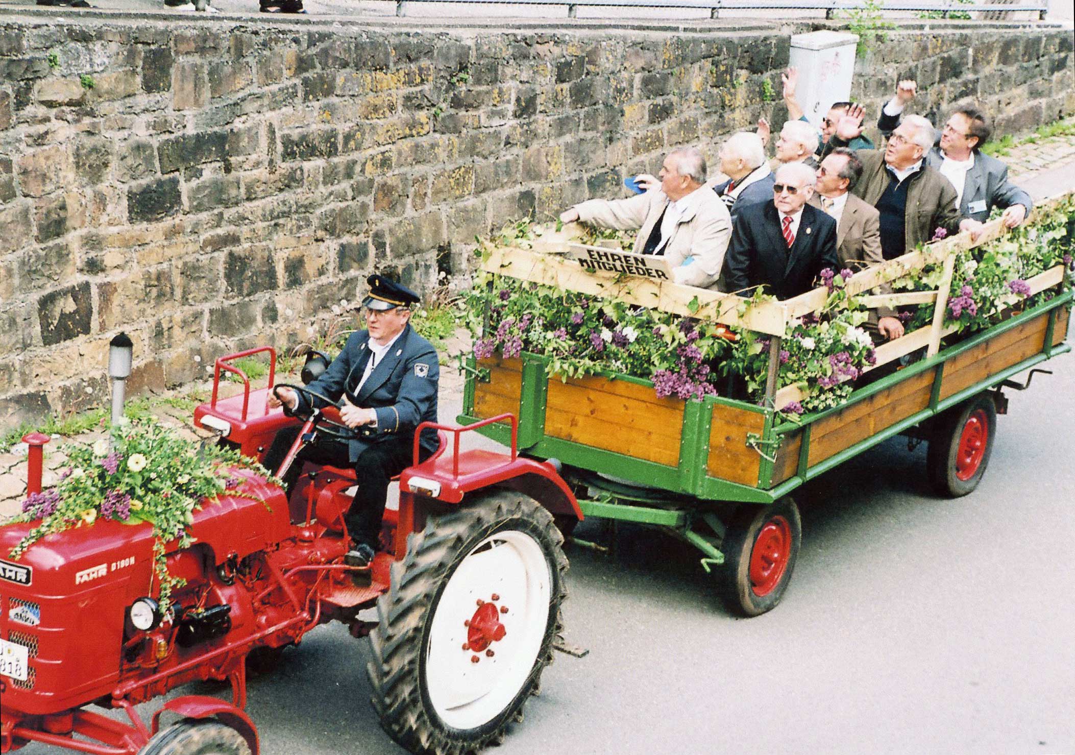 MV Entringen - Ehrenmitglieder beim 100-jähriges Jubiläum